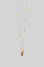 Collar de Acero con Colgante de Rosa – Colección Romántica MUVE